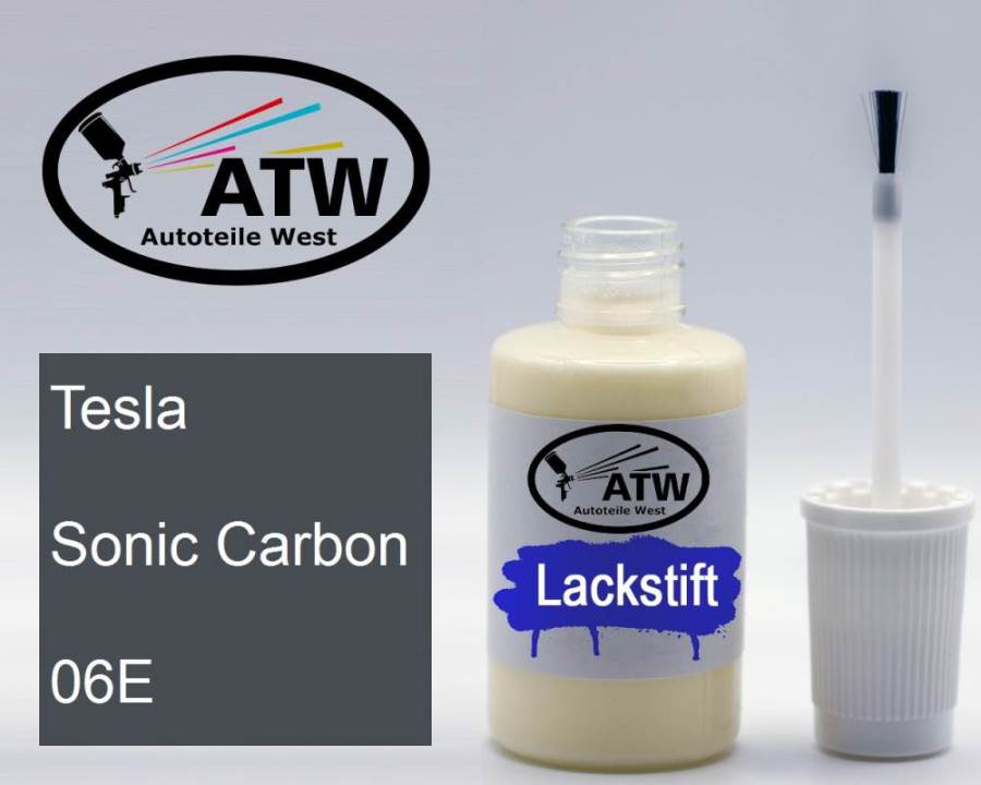 Tesla, Sonic Carbon, 06E: 20ml Lackstift, von ATW Autoteile West.